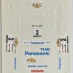 Juego de pegatinas de Scalextric Nissan Patrol