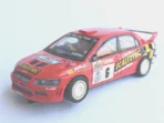 Mitsubishi Lancer Evo VII de Scalextric (Altaya)