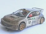 Peugeot 206 WRC de Scalextric (Efecto barro)