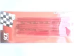 Pack 10 Vallas Guardarraíl rojas de Scalextric