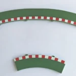 Bordes de pista de Scalextric curva estándart